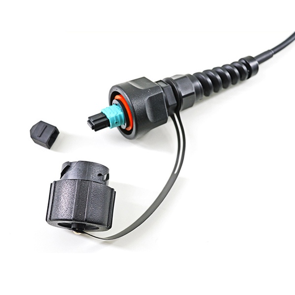 odva outdoor fiber optic cable assembly with sc lc mpo connectors