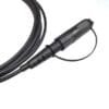 optitap sca pc sc apc sm sx 5.0mm black round cable