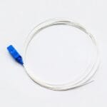 sc upc single mode fiber pigtail 0.9mm white (simplex)