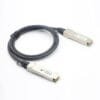 40g sfp dac cable, qsfp+ to qsfp+ interface, 40gbase cr4 passive copper cable pvc black 30awg