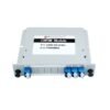 mini ftth cwdm mux demux cassette 1x6 6ch 12ch 16ch, single mode os1 lc dual connectors, with tap plug in module