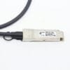 40g sfp dac cable, qsfp+ to qsfp+ interface, 40gbase cr4 passive copper cable pvc black 30awg