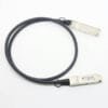 40g sfp dac cable, qsfp+ to qsfp+ interface, 40gbase cr4 passive copper cable pvc black 30awg