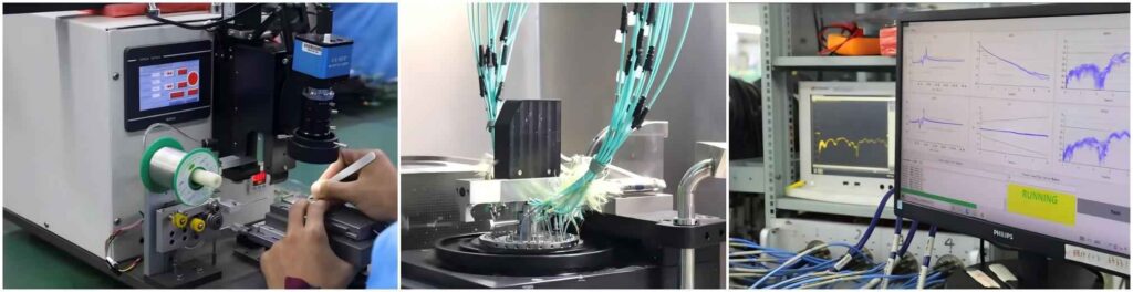aoc cable polishing and grinding for the fiber end face