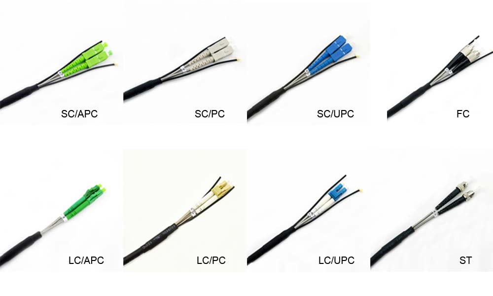 ftta patch cord dlc armored cable with steel spiral tube – waterproof outdoor sc/lc sm