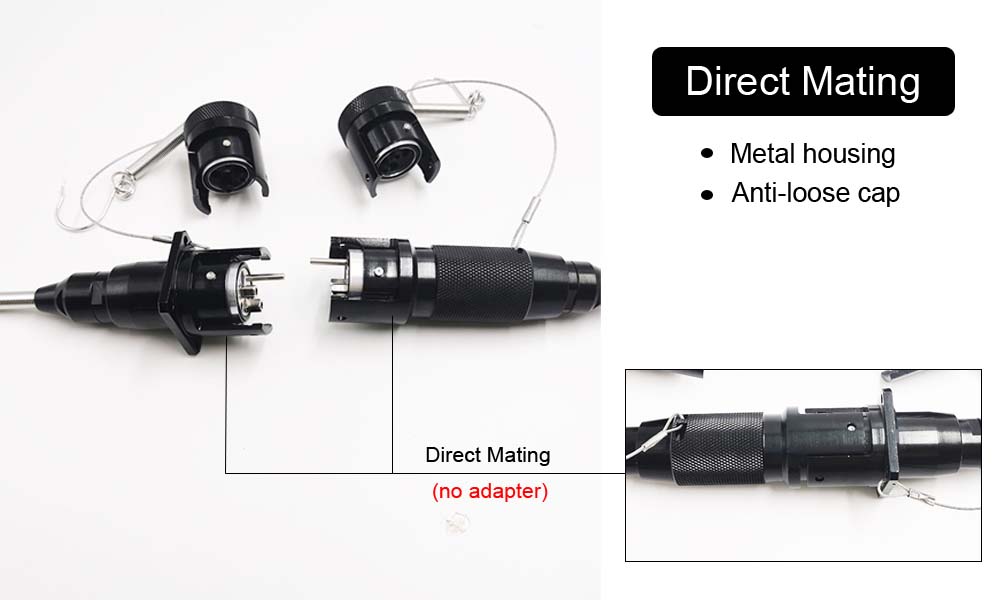 yg aviation connector to fc/upc 2 cores fiber optic patch cord, flexible dual core connectivity solution