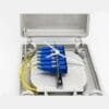 ftth home fiber termination box with 8 sc adapters and pigtails sc upc os1 9/125um