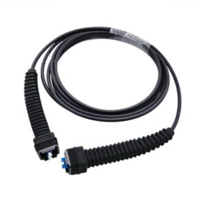 high durability nsn boot compatible duplex lc fiber optic patch cord