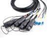 ftta fullax dlc 8 fiber breakout patch cord | single mode for indoor 5g base stations