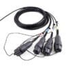 ftta fullax dlc 8 fiber breakout patch cord | single mode for indoor 5g base stations