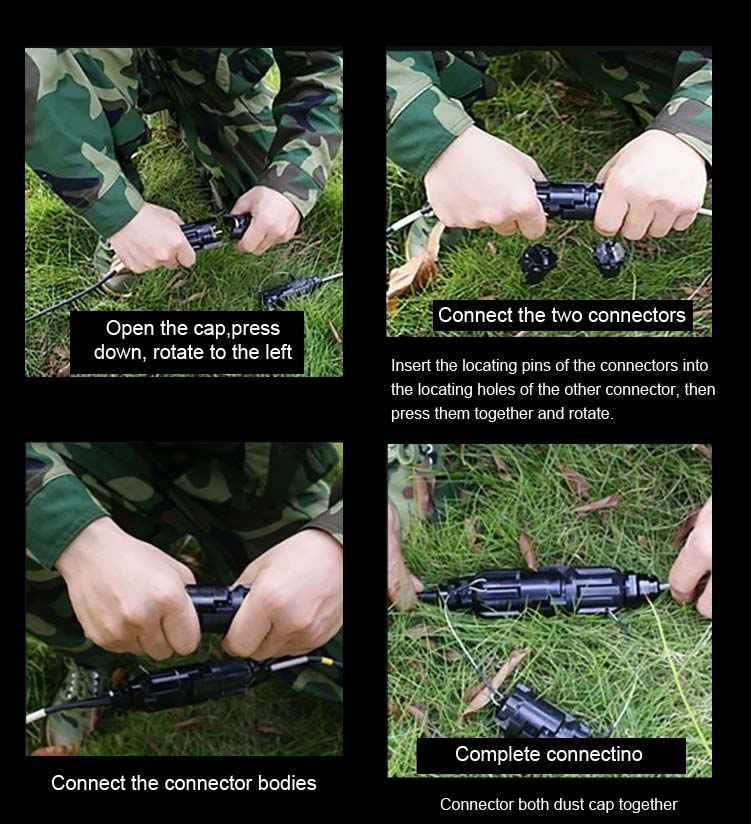 ftta tpu sc upc 8 core fiber patch cord, ip67 waterproof flexible high density solution