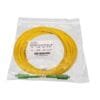 fiber patch cord sc/apc sc/apc sm sx 3.0mm yellow, low loss single mode simplex high speed