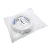 sc sc upc single mode rubber fiber patch cord 2x3.0mm white, flexible, durable