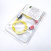 afop optical fiber attenuators dual lc connector, voa attenuator 15db, 3mm single mode cable yellow, 1pc/blister box pack with test report