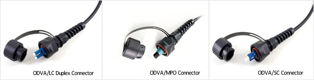 ftta dual lc waterproof fiber optic patch cord with odva connector for 5g outdoor antenna