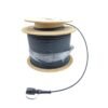 IP67 ODVA MPO APC Patch Cord Pre Terminated With 7.0mm Fiber Optic Cable Outside, Black LSZH, Base 8 Fiber Pigtails - Image 2