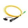 high flexibility ftta reinforced mini sc 3mm fiber patch cord for wireless networks