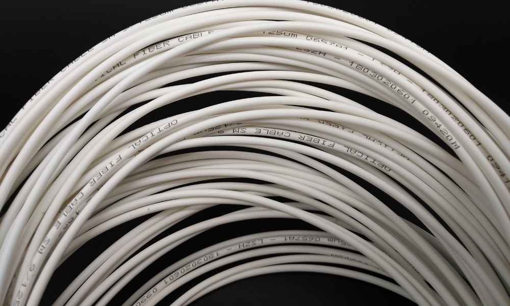 sc apc sm sx single mode fiber optic pigtail – g.657a1 lszh 3.0mm white low loss patch cord