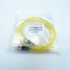 st simplex single mode fiber optic pigtail, g652d lszh 0.9mm, 2m high performance termination cable