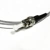 st upc om1 multimode fiber pigtail 0.9mm gray high speed durable optical connector