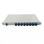 16ch exp passive dwdm fiber mux & demux module rack mount 1u with sc/upc connector, c31 ~ c47 wavelength