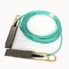 qsfp+ to qsfp+ aoc cable 40gbps transmission rate ethernet with optical module, om4 mm 3mm