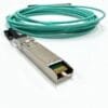 10g sfp+ active optical cable om3 50/125um multimode 5 meter ofnr aqua