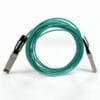 10g sfp+ active optical cable om3 50/125um multimode 5 meter ofnr aqua