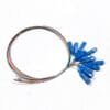 sc upc single mode simplex fiber pigtail 0.9mm 12 colors high performance optical cable