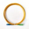 telecom patch cord sc/apc sc/upc sm sx 3.0mm yellow, high performance