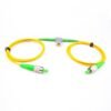 fc apc 980nm pm fiber optical attenuator, green