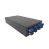 8 port sc/upc wall mount fiber patch panel wtb l08sc upc, 1u rack compatible, 19" standard, with cable management