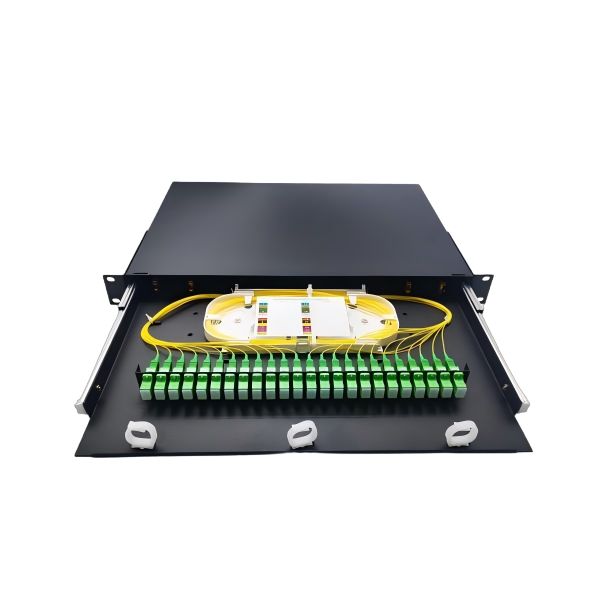 1u 24port patch panel sc connector