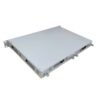 gpvp01 pivoting rack mount patch panel 1u rack mount, 360° rotation, metal housing