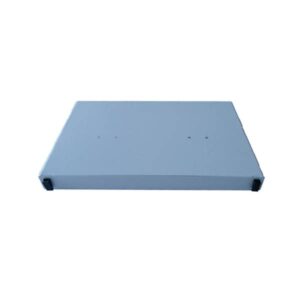 1u sliding fiber optic patch panel, 12/24 port, lc/sc compatible, metal body
