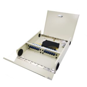 wall mounted gp05d sc upc24 24 port sc upc fiber patch panel with steel frame