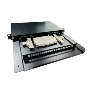 gprm patch panel 24 port sc, 1u metal rackmount with dust caps