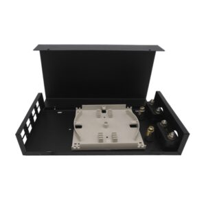 8 port wall mount fiber patch panel wtb l08, 1u rack compatible, lc/sc/fc adapters, 19" standard, for optical distribution