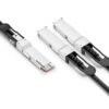 qsfp dd 400g to qsfp56 2 x 200g dac passive direct attach copper cable