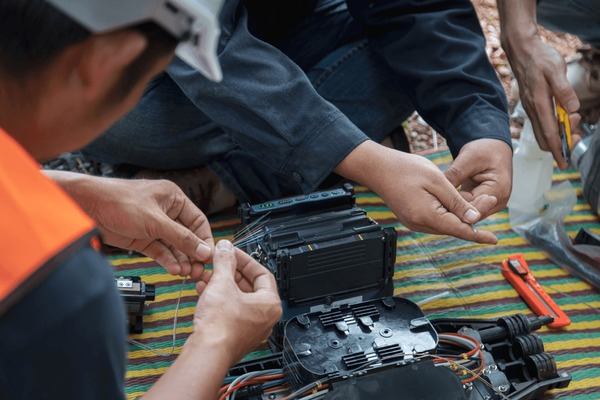fiber fusion splicing