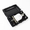 gjs 2025 fiber optic joint closure 144 cores, ip68 waterproof, 4 in/out ports for high density networks