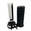 gjs 9601a high capacity outdoor fiber optic splice closure 720 core, ip68 waterproof, stainless steel, 45℃~+90℃ for telecom backbone