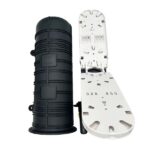 professional gjs 9601 outdoor ip68 waterproof fiber optic splice closure 96 core, aluminum alloy frame, 40℃~+85℃
