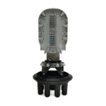 gjs d010 mini fiber optic splice closure 48~288 core ip64 waterproof, abs material 20℃~+60℃ for indoor outdoor networks