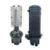 high performance gjs d033 optic fiber splice closure with 144 cores ip67 rated 2 in/out ports