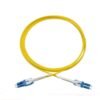 lc/upc to lc/upc patch cord duplex 5 meter, yellow sm dx,g.657a2 lszh, with push pull rods