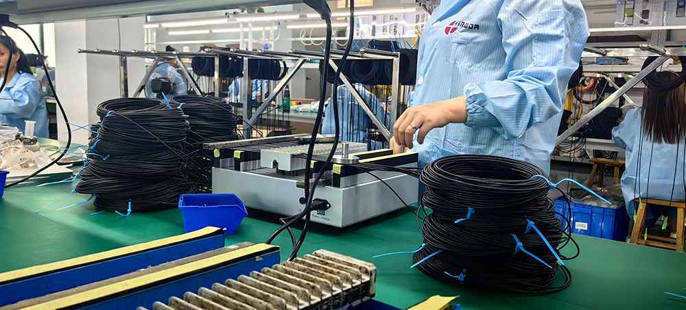 patch cord production l ine
