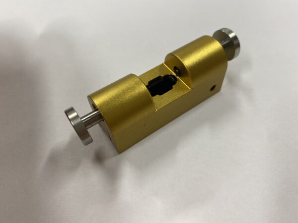 mpo/mtp connector disassembler tool, for 12/24 fiber, non destructive, with ceramic blades & spring mechanism
