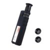 handheld fiber optic microscope, 400x magnification, for sc/lc/fc/st connectors, with 0.1μm detection, portable