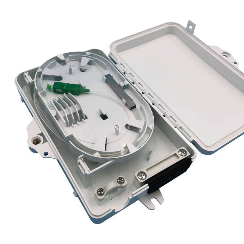 ftb104c fiber optic terminal box with 1x4 passive optical splitter